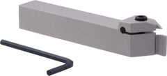 Iscar - TGD, External, Right Hand, 0.29" Max Depth of Cut, 0.118 to 1/8" Groove Width, Indexable Grooving Tool Holder - TGMF 3.. Insert Compatibility, 3/4" Shank Height, 3/4" Shank Width, 5" OAL - Americas Industrial Supply
