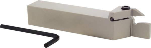 Iscar - TGD, External, Right Hand, 0.86" Max Depth of Cut, 0.236 to 1/4" Groove Width, Indexable Grooving Tool Holder - TGMF 6.. Insert Compatibility, 1" Shank Height, 1" Shank Width, 6" OAL - Americas Industrial Supply