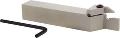 Iscar - TGD, External, Right Hand, 0.86" Max Depth of Cut, 0.236 to 1/4" Groove Width, Indexable Grooving Tool Holder - TGMF 6.. Insert Compatibility, 1" Shank Height, 1" Shank Width, 6" OAL - Americas Industrial Supply