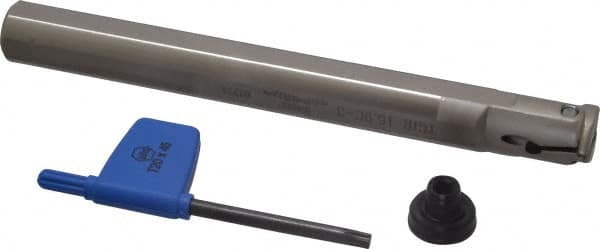 Iscar - TGI, Internal, Right Hand, 0.22" Max Depth of Cut, 0.118" Max Groove Width, Indexable Grooving Tool Holder - TGMF Insert Compatibility, 5/8" Shank Width, 5.9" OAL, Through Coolant - Americas Industrial Supply