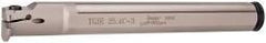 Iscar - TGI, Internal, Right Hand, 0.31" Max Depth of Cut, 0.118" Max Groove Width, Indexable Grooving Tool Holder - TGMF Insert Compatibility, 1" Shank Width, 7.85" OAL, Through Coolant - Americas Industrial Supply