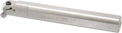 Iscar - TGI, Internal, Right Hand, 0.43" Max Depth of Cut, 0.157 to 0.197" Groove Width, Indexable Grooving Tool Holder - TGMF Insert Compatibility, 1-1/4" Shank Width, 8.65" OAL, Through Coolant - Americas Industrial Supply