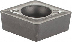 Iscar - CCMT3-2 14 Grade IC20 Carbide Turning Insert - Uncoated, 80° Diamond, 3/8" Inscr Circle, 5/32" Thick, 1/32" Corner Radius - Americas Industrial Supply