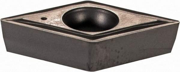 Iscar - DCMT3-1 14 Grade IC20 Carbide Turning Insert - Uncoated, 55° Diamond, 3/8" Inscr Circle, 5/32" Thick, 1/64" Corner Radius - Americas Industrial Supply