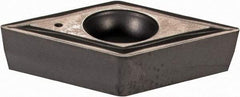 Iscar - DCMT3-1 14 Grade IC20 Carbide Turning Insert - Uncoated, 55° Diamond, 3/8" Inscr Circle, 5/32" Thick, 1/64" Corner Radius - Americas Industrial Supply