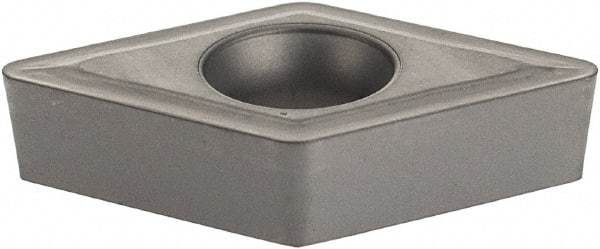 Iscar - DCMT3-2 14 Grade IC20 Carbide Turning Insert - Uncoated, 55° Diamond, 3/8" Inscr Circle, 5/32" Thick, 1/32" Corner Radius - Americas Industrial Supply