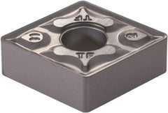 Iscar - CNMG432 TF Grade IC907 Carbide Turning Insert - TiAlN Finish, 80° Diamond, 1/2" Inscr Circle, 3/16" Thick, 1/32" Corner Radius - Americas Industrial Supply