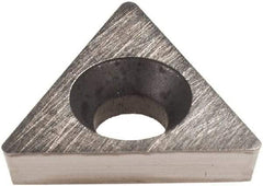 Iscar - TPGB2-1 Grade IC70 Carbide Turning Insert - Uncoated, 60° Triangle, 1/4" Inscr Circle, 3/32" Thick, 1/64" Corner Radius - Americas Industrial Supply