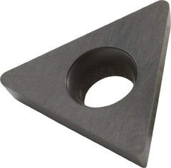 Iscar - TPGB322 60 Grade IC70 Carbide Turning Insert - Uncoated, 60° Triangle, 3/8" Inscr Circle, 1/8" Thick, 1/32" Corner Radius - Americas Industrial Supply
