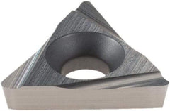 Iscar - TPGH2-1 L Grade IC20 Carbide Turning Insert - Uncoated, 60° Triangle, 1/4" Inscr Circle, 3/32" Thick, 1/64" Corner Radius - Americas Industrial Supply