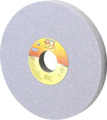 Norton - 7" Diam x 1-1/4" Hole x 3/4" Thick, J Hardness, 60 Grit Surface Grinding Wheel - Aluminum Oxide, Type 5, Medium Grade, 3,600 Max RPM, Vitrified Bond, One-Side Recess - Americas Industrial Supply