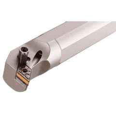 Iscar - 1.16" Min Bore Diam, 8" OAL, 3/4" Shank Diam, A-MDUN Indexable Boring Bar - 1.38" Max Bore Depth, DNMG 33.. Insert, Clamp Holding Method - Americas Industrial Supply