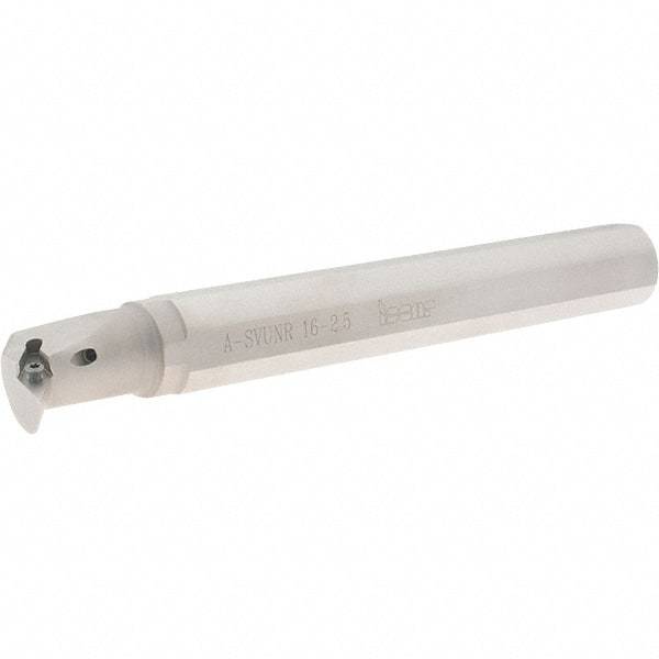 Iscar - 1.24" Min Bore Diam, 8" OAL, 1" Shank Diam, A-SVUN Indexable Boring Bar - 1.38" Max Bore Depth, VN.. 2.5 Insert - Americas Industrial Supply