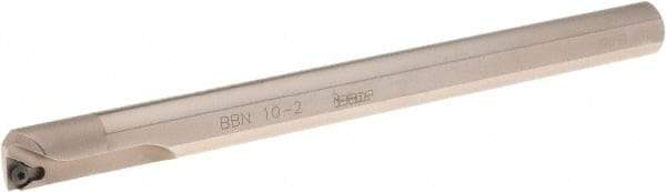Iscar - 0.67" Min Bore Diam, 8" OAL, 5/8" Shank Diam, BBN Indexable Boring Bar - TP.. 2 Insert, Screw Holding Method - Americas Industrial Supply