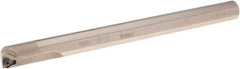 Iscar - 0.67" Min Bore Diam, 8" OAL, 5/8" Shank Diam, BBN Indexable Boring Bar - TP.. 2 Insert, Screw Holding Method - Americas Industrial Supply