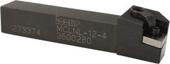 Iscar - MCLN, Left Hand Cut, 5° Lead Angle, 3/4" Shank Height x 3/4" Shank Width, Negative Rake Indexable Turning Toolholder - 5" OAL, CN..43.. Insert Compatibility, Series Isoturn - Americas Industrial Supply
