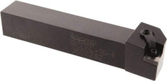 Iscar - MCLN, Left Hand Cut, 5° Lead Angle, 1" Shank Height x 1" Shank Width, Negative Rake Indexable Turning Toolholder - 6" OAL, CN..43.. Insert Compatibility, Series Isoturn - Americas Industrial Supply