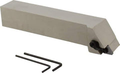 Iscar - MDJN, Left Hand Cut, 93° Lead Angle, 1" Shank Height x 1" Shank Width, Negative Rake Indexable Turning Toolholder - 6" OAL, DN.. Insert Compatibility, Series Isoturn - Americas Industrial Supply