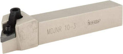 Iscar - MDJN, Right Hand Cut, 93° Lead Angle, 5/8" Shank Height x 5/8" Shank Width, Negative Rake Indexable Turning Toolholder - 4" OAL, DNMG 33.. Insert Compatibility, Series Isoturn - Americas Industrial Supply