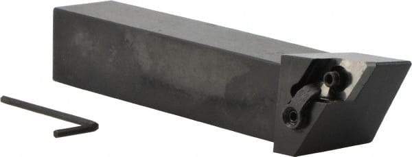 Iscar - MDJN, Right Hand Cut, 93° Lead Angle, 1" Shank Height x 1" Shank Width, Negative Rake Indexable Turning Toolholder - 6" OAL, DN..4.. Insert Compatibility, Series Isoturn - Americas Industrial Supply