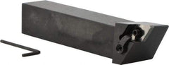 Iscar - MDJN, Right Hand Cut, 93° Lead Angle, 1" Shank Height x 1" Shank Width, Negative Rake Indexable Turning Toolholder - 6" OAL, DN..4.. Insert Compatibility, Series Isoturn - Americas Industrial Supply