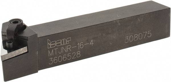 Iscar - MTJN, Right Hand Cut, 93° Lead Angle, 1" Shank Height x 1" Shank Width, Negative Rake Indexable Turning Toolholder - 6" OAL, TN..43.. Insert Compatibility, Series Isoturn - Americas Industrial Supply