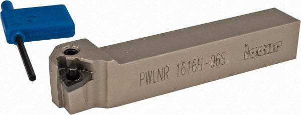 Iscar - PWLN, Right Hand Cut, 16mm Shank Height x 16mm Shank Width, Negative Rake Indexable Turning Toolholder - 100mm OAL, WN.. Insert Compatibility, Series Isoturn - Americas Industrial Supply