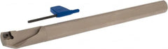 Iscar - 0.985" Min Bore Diam, 10" OAL, 3/4" Shank Diam, S-SCLC Indexable Boring Bar - 1.97" Max Bore Depth, CC.T 3 Insert, Screw Holding Method - Americas Industrial Supply