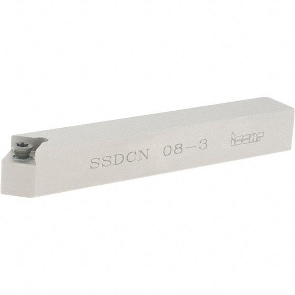 Iscar - SSDC, Neutral Cut, 1/2" Shank Height x 1/2" Shank Width, Neutral Rake Indexable Turning Toolholder - 3-1/2" OAL, SC..3 Insert Compatibility, Series Isoturn - Americas Industrial Supply