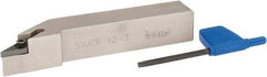 Iscar - SVJC, Right Hand Cut, 3° Lead Angle, 3/4" Shank Height x 3/4" Shank Width, Neutral Rake Indexable Turning Toolholder - 4-1/2" OAL, VB..33. Insert Compatibility, Series Isoturn - Americas Industrial Supply