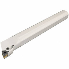 Iscar - 32mm Min Bore Diam, 250mm OAL, 25mm Shank Diam, S-PWLN Indexable Boring Bar - 47mm Max Bore Depth, WNM.. 0804.. Insert, Lever Holding Method - Americas Industrial Supply