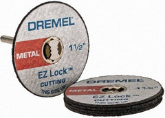 Dremel - 1/3" Hole, Bow Tie Mandrel Kit - 1-1/2" OAL, 1/8" Shank Diam - Americas Industrial Supply