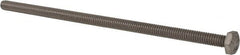 Value Collection - 1/4-20 UNC, 6" Length Under Head Hex Head Cap Screw - Fully Threaded, Grade 316 Stainless Steel, Uncoated, 7/16" Hex - Americas Industrial Supply