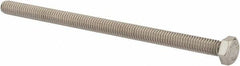 Value Collection - 5/16-18 UNC, 5-1/2" Length Under Head Hex Head Cap Screw - Fully Threaded, Grade 316 Stainless Steel, Uncoated, 1/2" Hex - Americas Industrial Supply