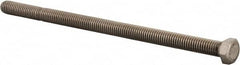 Value Collection - 3/8-16 UNC, 7" Length Under Head Hex Head Cap Screw - Fully Threaded, Grade 316 Stainless Steel, Uncoated, 9/16" Hex - Americas Industrial Supply