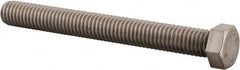 Value Collection - 7/16-14 UNC, 4" Length Under Head Hex Head Cap Screw - Fully Threaded, Grade 316 Stainless Steel, Uncoated, 5/8" Hex - Americas Industrial Supply