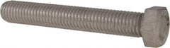 Value Collection - 1/2-13 UNC, 3-1/2" Length Under Head Hex Head Cap Screw - Fully Threaded, Grade 316 Stainless Steel, Uncoated, 3/4" Hex - Americas Industrial Supply