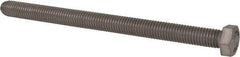 Value Collection - 1/2-13 UNC, 7" Length Under Head Hex Head Cap Screw - Fully Threaded, Grade 316 Stainless Steel, Uncoated, 3/4" Hex - Americas Industrial Supply