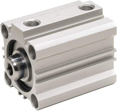 ARO/Ingersoll-Rand - 25mm Stroke x 100mm Bore Double Acting Air Cylinder - 3/8 Port, 3/4-16 Rod Thread, 140 Max psi, 15 to 140°F - Americas Industrial Supply
