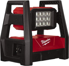 Milwaukee Tool - 18 Volts, 3000 Lumens, Cordless Work Light - 9 hr Run Time - Americas Industrial Supply