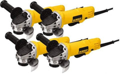 DeWALT - Electric Tool Combination Kits Tools: 4-1/2" Angle Grinder Amperage: 7.50 - Americas Industrial Supply