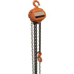 Vestil - 1,000 Lb Lifting Capacity, 10' Lift Height, Hand Hoist - Made from Chain - Americas Industrial Supply