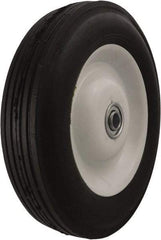 Marathon Industries - 8 Inch Diameter x 1-3/4 Inch Wide, Rubber Caster Wheel - 225 Lb. Capacity, 1-3/8 Inch Hub Length, 1/2 Inch Axle Diameter - Americas Industrial Supply