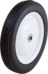 Marathon Industries - 10 Inch Diameter x 1-3/4 Inch Wide, Rubber Caster Wheel - 150 Lb. Capacity, 1-1/2 Inch Hub Length, 1/2 Inch Axle Diameter - Americas Industrial Supply