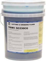 Master Fluid Solutions - Trim SC230CG, 5 Gal Pail Cutting & Grinding Fluid - Semisynthetic, For Cutting, Grinding - Americas Industrial Supply