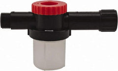 CRC - 5/8 GHT Garden Hose Mixer Unit - Plastic, Standard Shank Female Swivel Connector - Americas Industrial Supply