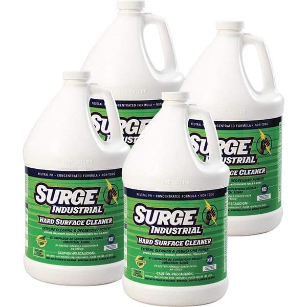Surge Industrial - 1 Gal Bottle Cleaner/Degreaser - Liquid, Neutral pH, Unscented - Americas Industrial Supply