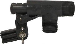 Control Devices - 3/4" Pipe, PVC, Angle Pattern-Single Seat, Mechanical Float Valve - 100 psi, MNPT End Connections - Americas Industrial Supply