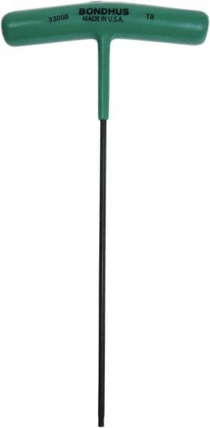 Bondhus - T8 Torx Key - T-Handle Cushion Grip - Americas Industrial Supply