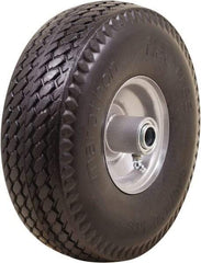 Marathon Industries - 3-19/64" Wide x 10-1/2" High x 4" Deep Flat Free Hand Truck Tire - 300 Lb Load Capacity - Americas Industrial Supply